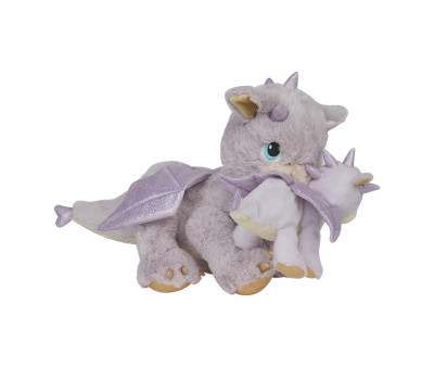 Peluche Articolato Dinkum Dragon Flare Lavender
