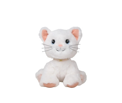 Peluche Articolato Dinkum Cat Lux White