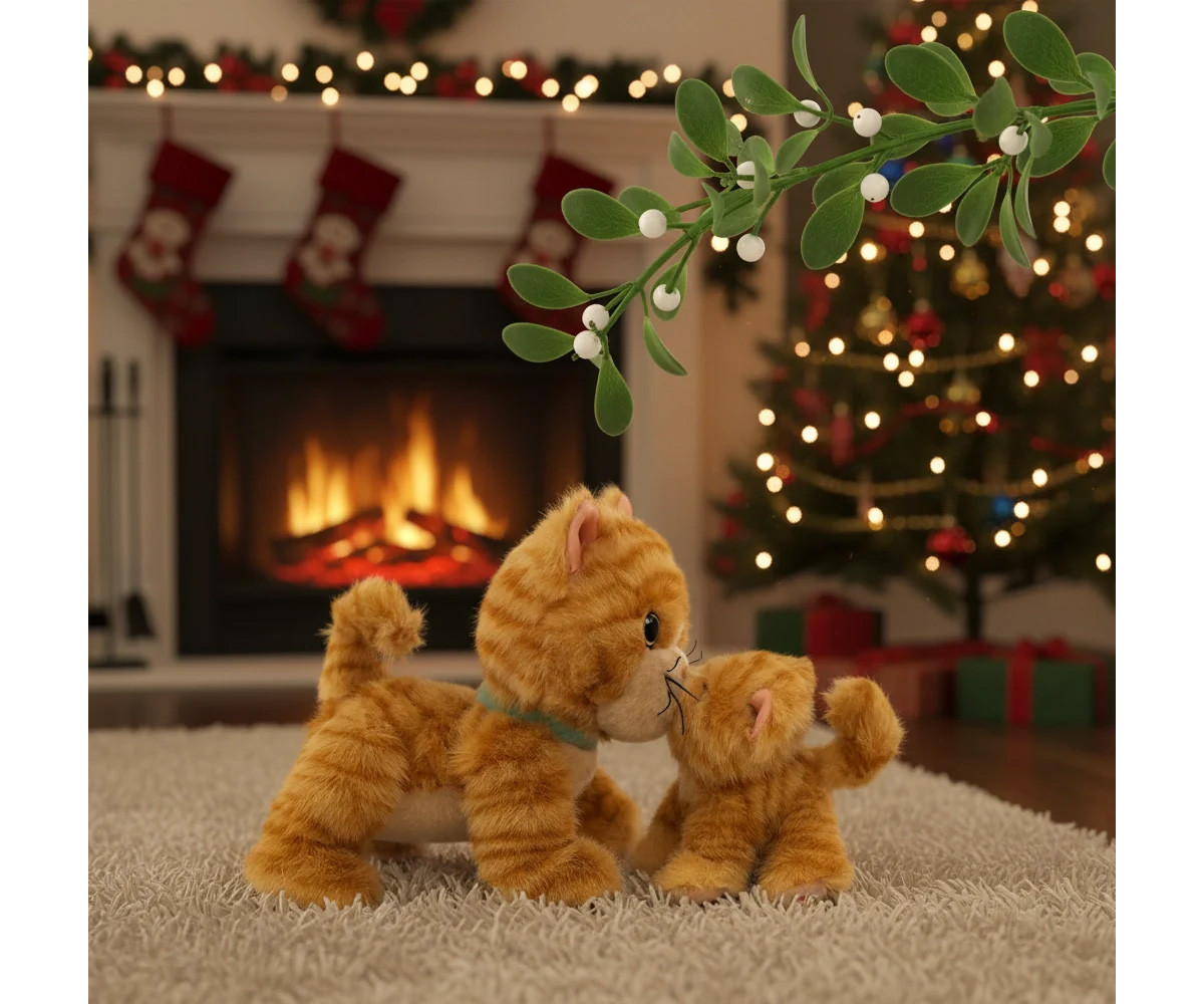 Peluche Binky Kitten Koda Ginger