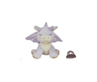 Peluche Binky Dragon Misty Lavender