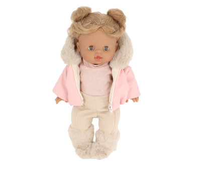 Muñeca Gordis Luisa con Conjunto, Chaqueta Esquí Gigi y Botas Beige