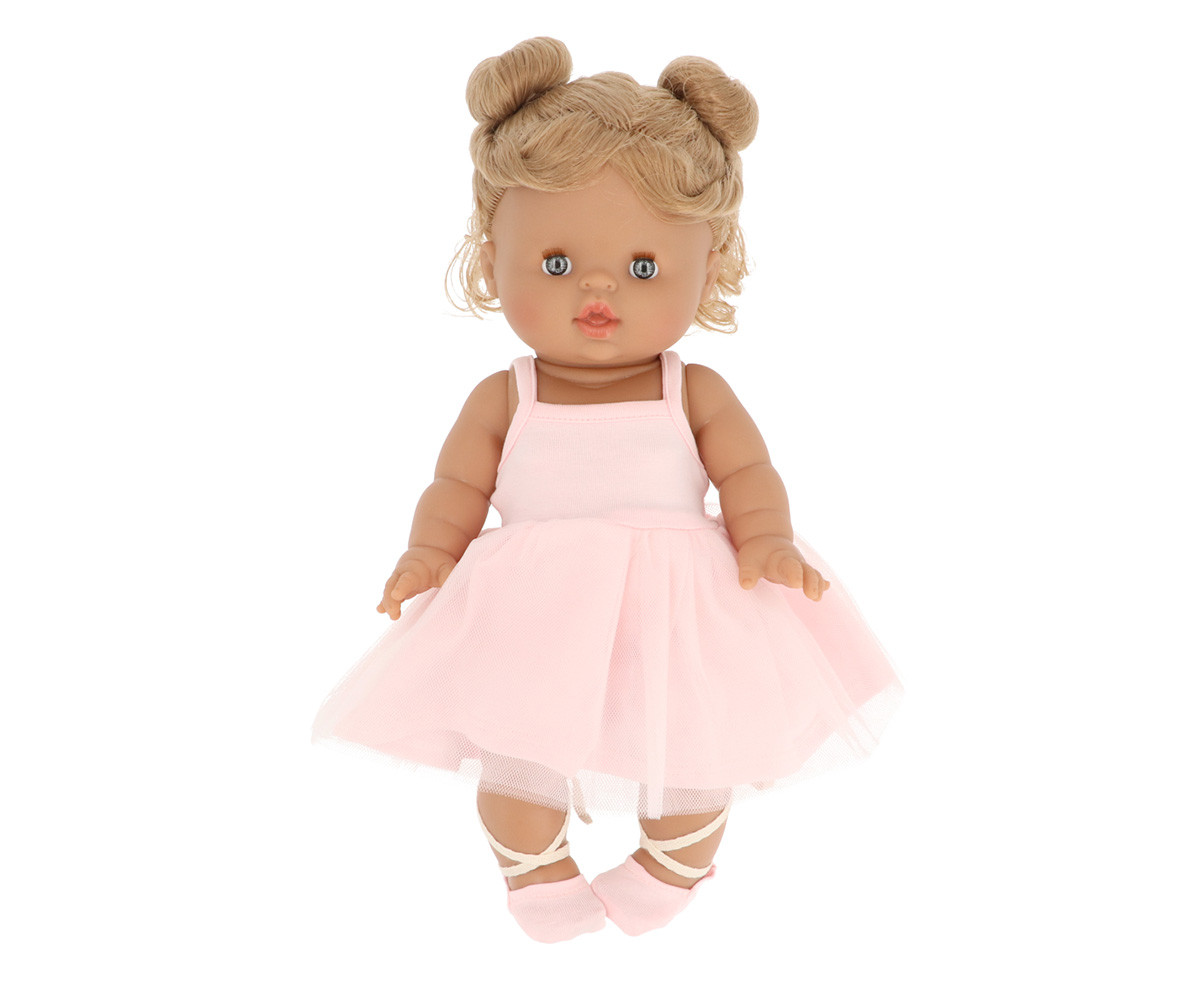 Bambola Gordis Minikane Luisa con Tutu Rosella e Scarpette da Ballo Rosa