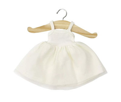 Vestido Tutú Rosella Milk y Zapatos de Baile para Muñeco Gordis