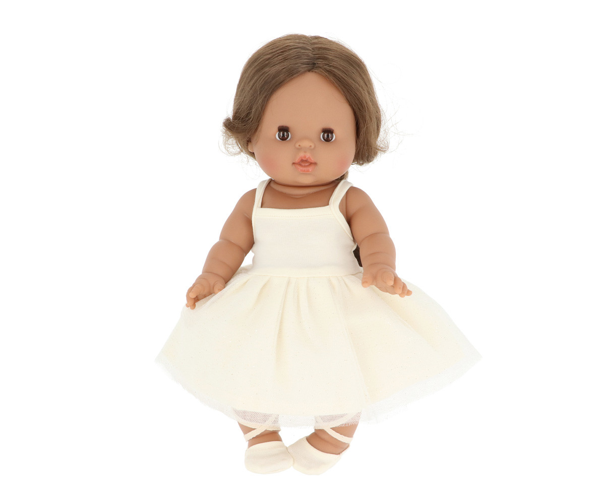 Muñeca Gordis Leopoldina con Vestido Tutú Rosella Milk