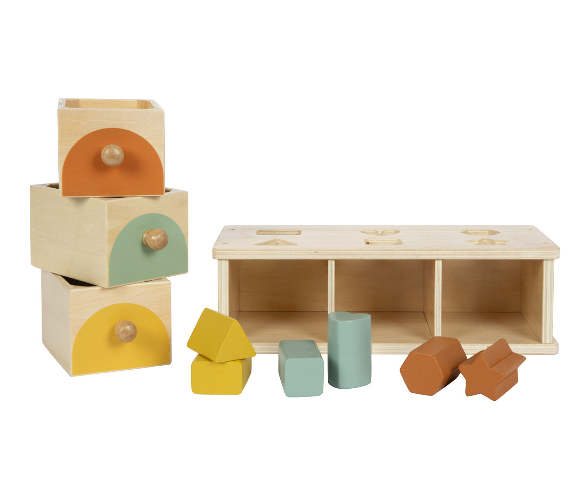Boîtes à Formes Montessori
