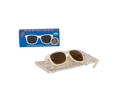 Gafas de Sol Flexibles Navigators (+6 años) Sweet Cream Amber Lenses