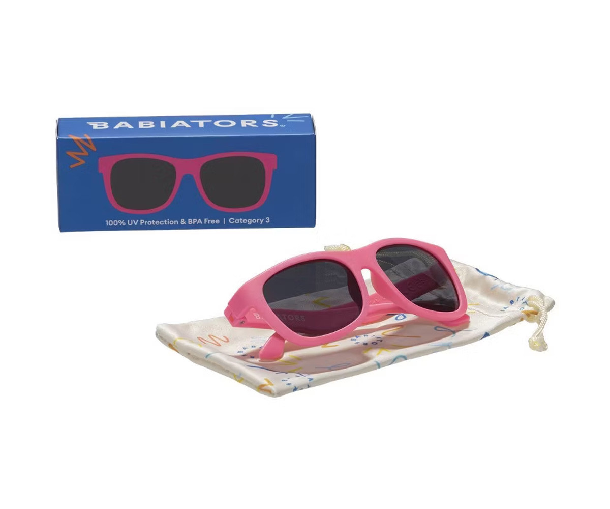 Gafas de Sol Flexibles Navigators (+6 años) Think Pink! Smoke Lenses