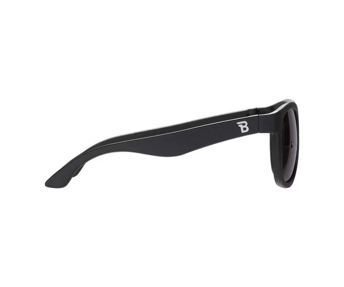 Gafas de Sol Flexibles Navigators (+6 años) Jet Black Smoke Lenses