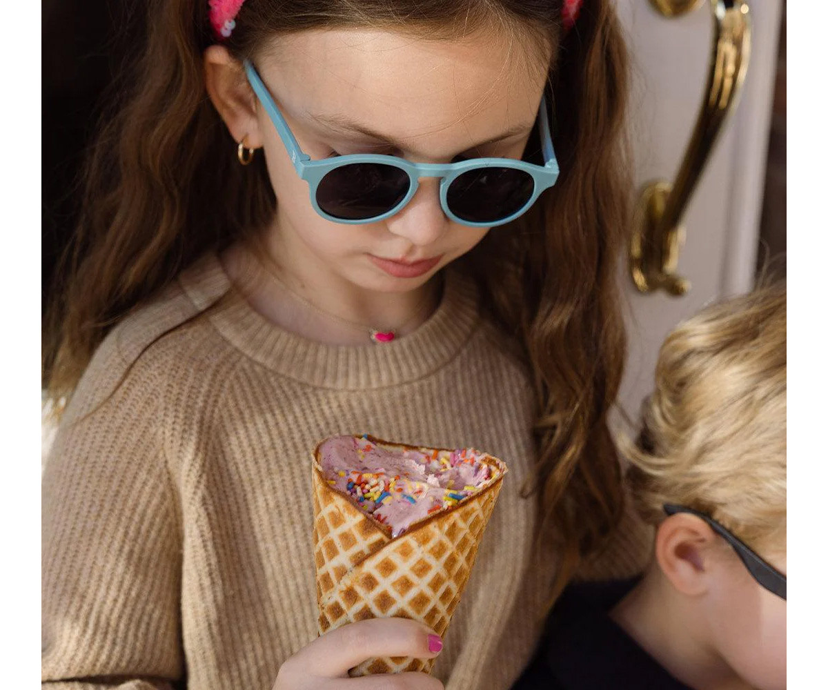 Gafas de Sol Flexibles Keyhole (3-5 años) Morning Glory Smoke Lenses