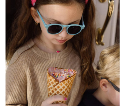 Gafas de Sol Flexibles Keyhole (3-5 años) Morning Glory Smoke Lenses