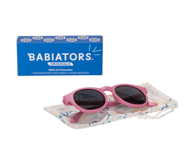 Gafas de Sol Flexibles Keyhole (3-5 años) Moon Cherry Smoke Lenses