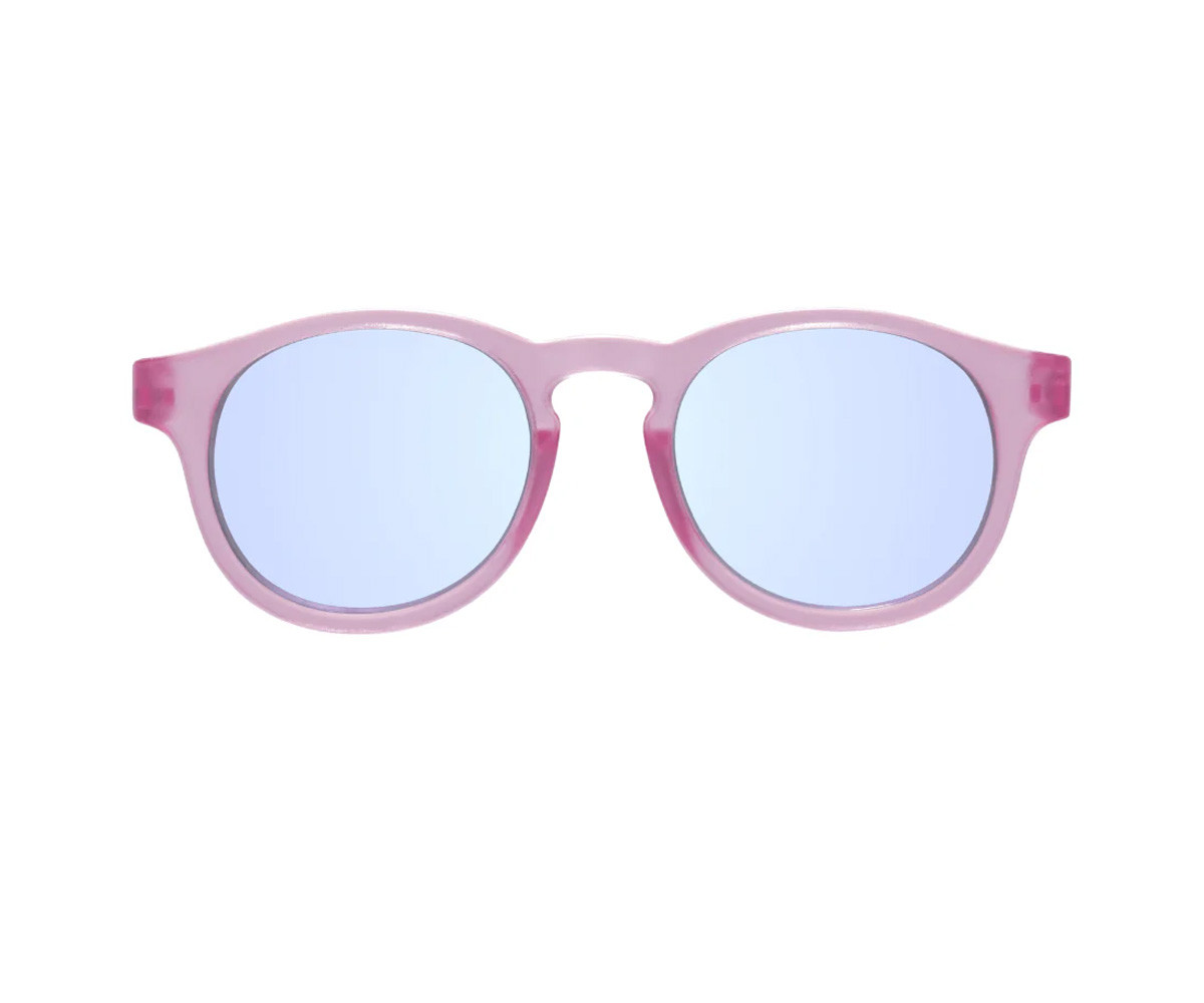 Gafas de Sol Flexibles Keyhole (3-5 años) Fuchsia Haze Purple Mirrored Lenses