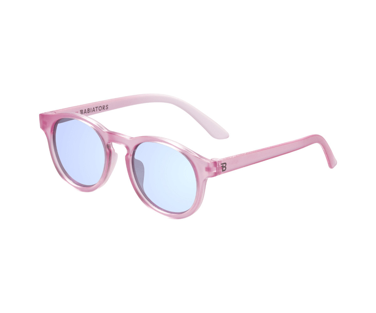 Gafas de Sol Flexibles Keyhole (0-24m) Fuchsia Haze Purple Mirrored Lenses