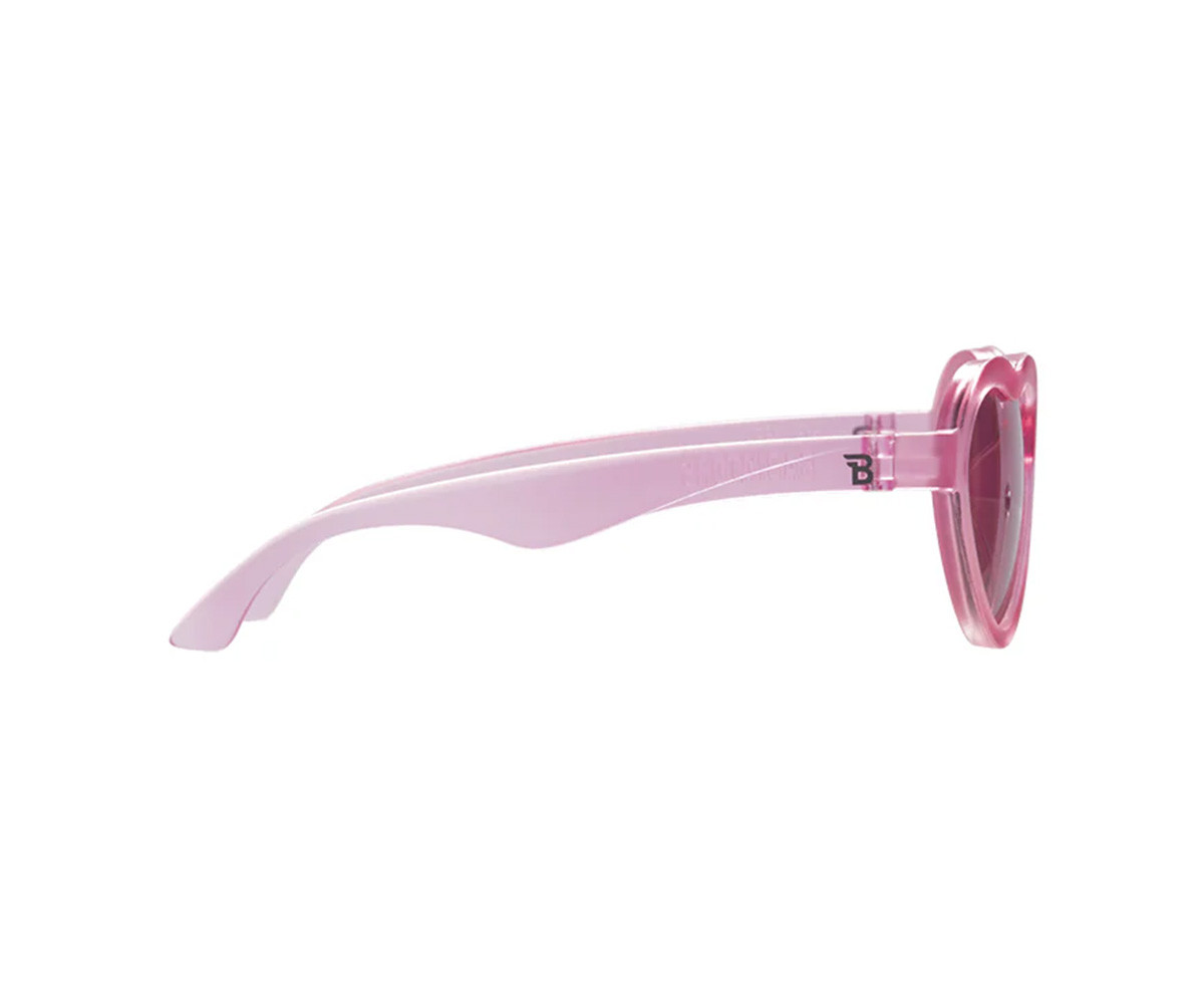 Gafas de Sol Flexibles Hearts (3-5años) Fuchsia Haze Pink Mirrored Lenses