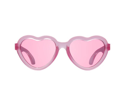 Occhiali da Sole (3-5) Flessibili Hearts Fuchsia Haze Pink Mirrored Lenses