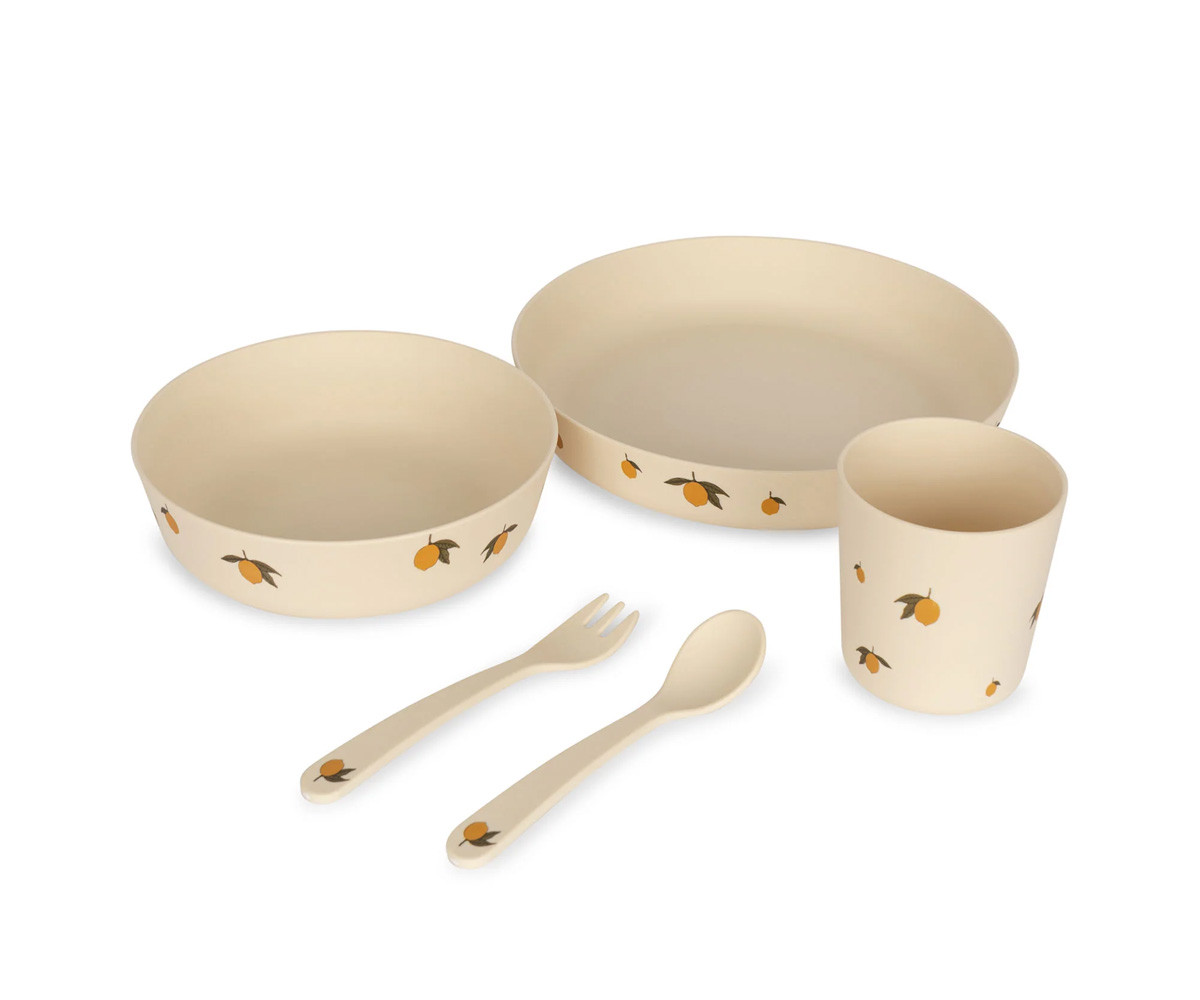 Set Stoviglie PLA Lemon