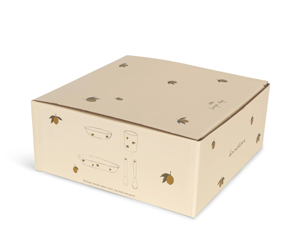 Set Stoviglie PLA Lemon