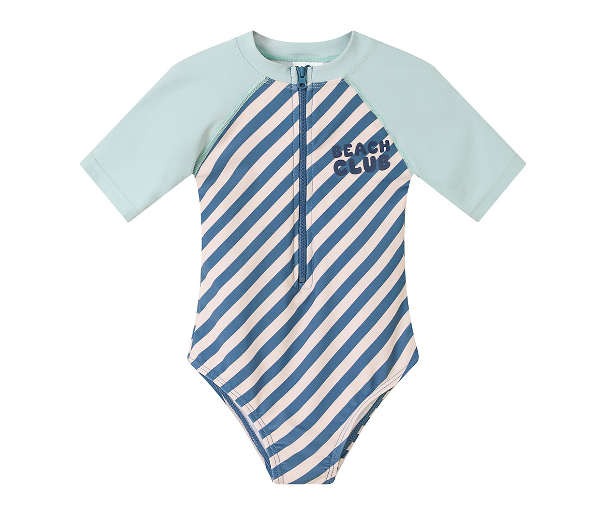 Bañador con Cremallera Stripes Blues & Beyond