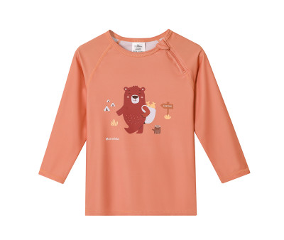 Camiseta de proteção solar de manga comprida Camping