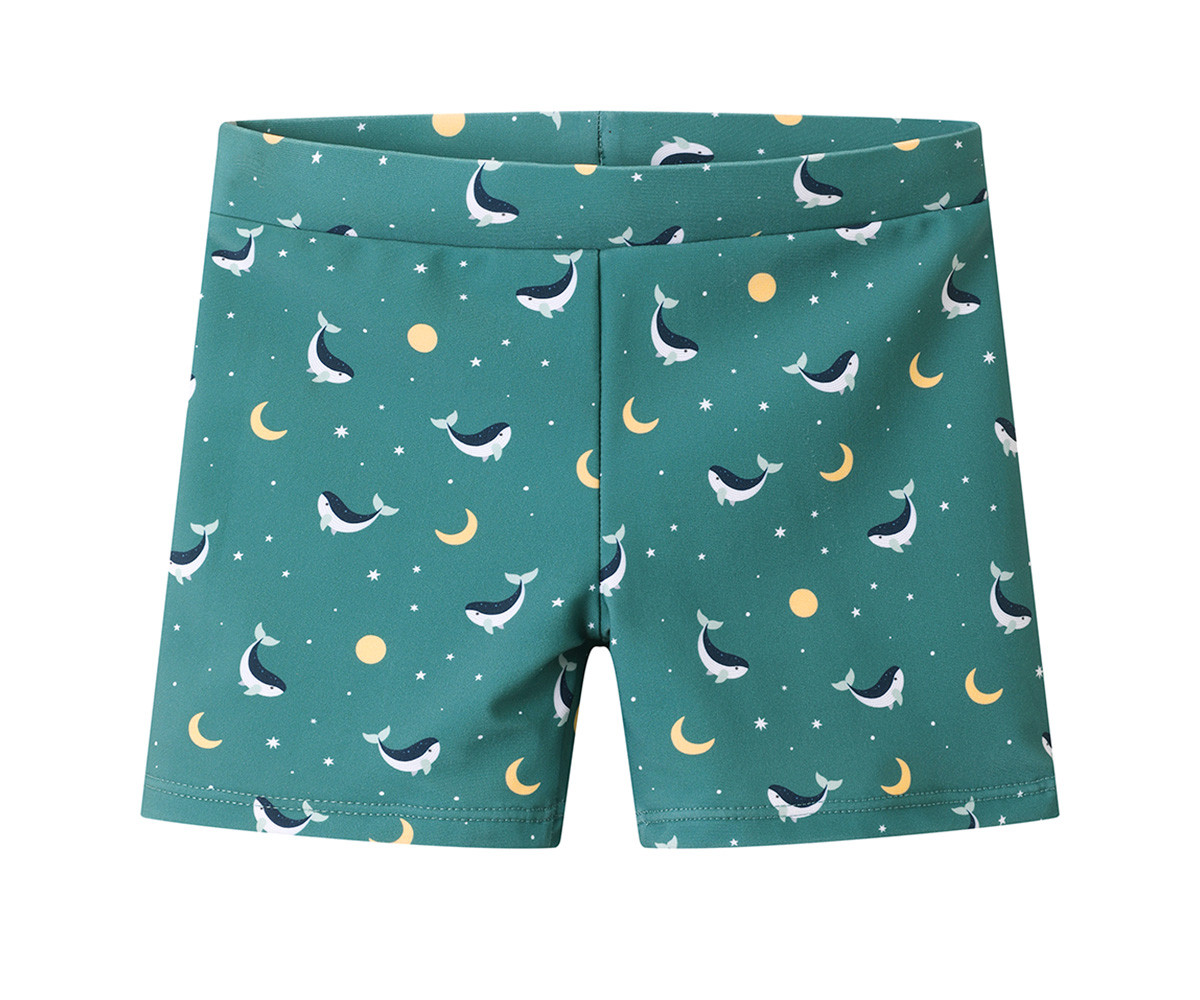 Costume Short Teal Whale