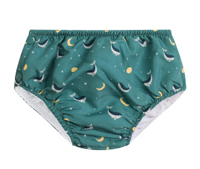Costume Contenitivo Volanti Teal Whale