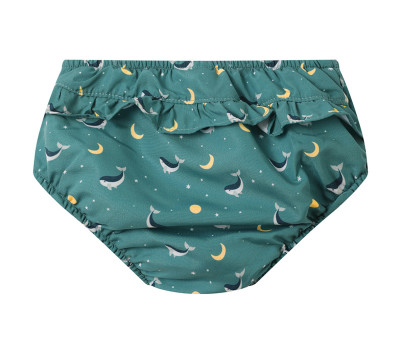 Costume Contenitivo Volanti Teal Whale