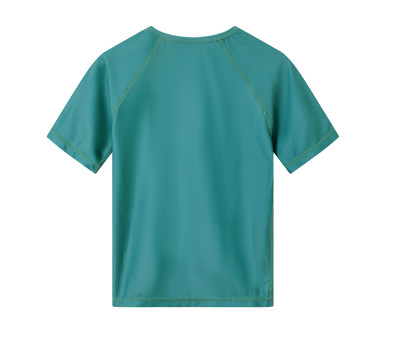 Camiseta de proteção solar Whale Teal
