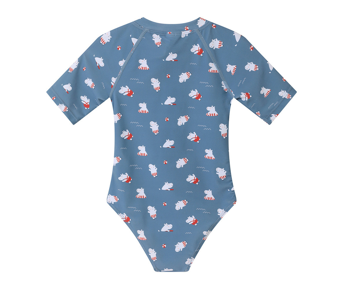 Bañador con Cremallera Hippos
