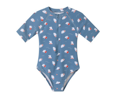 Bañador con Cremallera Hippos