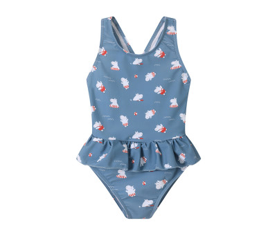 Costume Intero Incrociato con Volanti Hippos