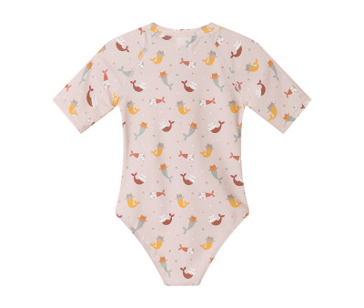 Bañador con Cremallera Mermaid Cats