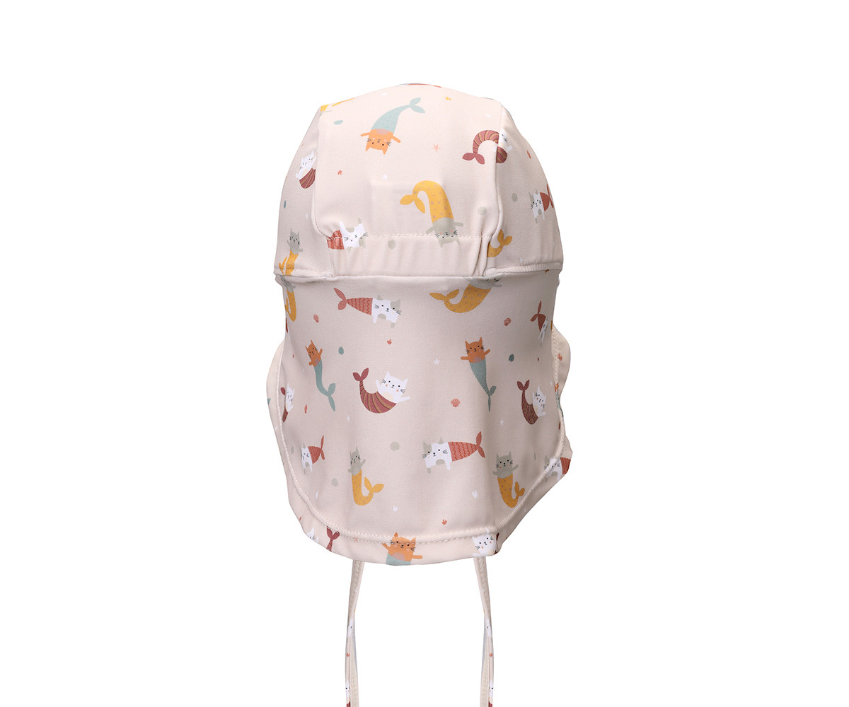 Gorro Playa Bebé Mermaid Cats