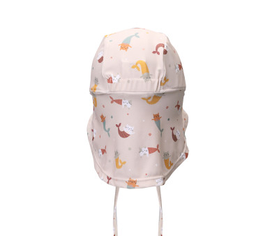 Gorro Playa Bebé Mermaid Cats