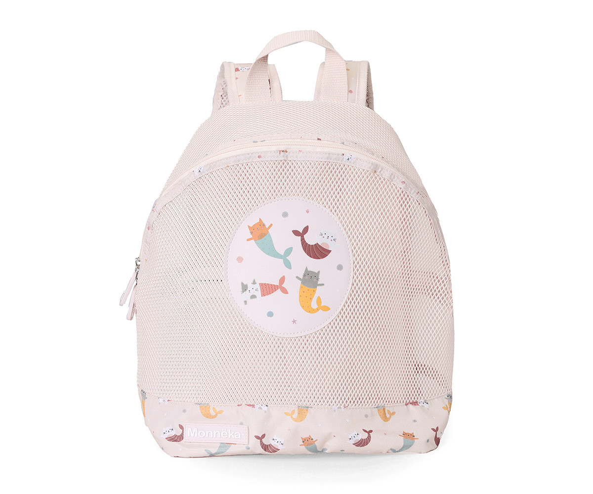 Sand Free Beach Backpack Mermaid Cats