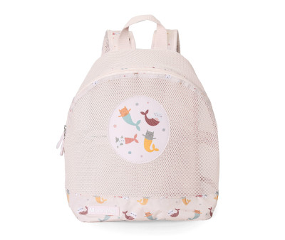 Sand Free Beach Backpack Mermaid Cats