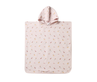 Poncho Spiaggia Mermaid Cats