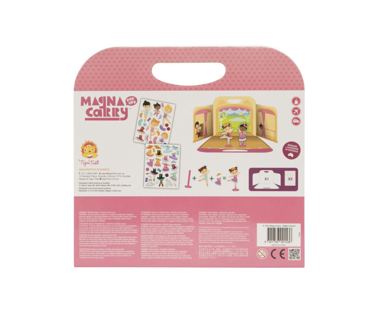 Libro Magnetico Magna Carry Ballet Concert