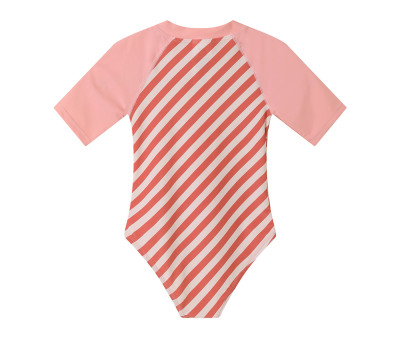 Bañador con Cremallera Stripes Bloom & Blush
