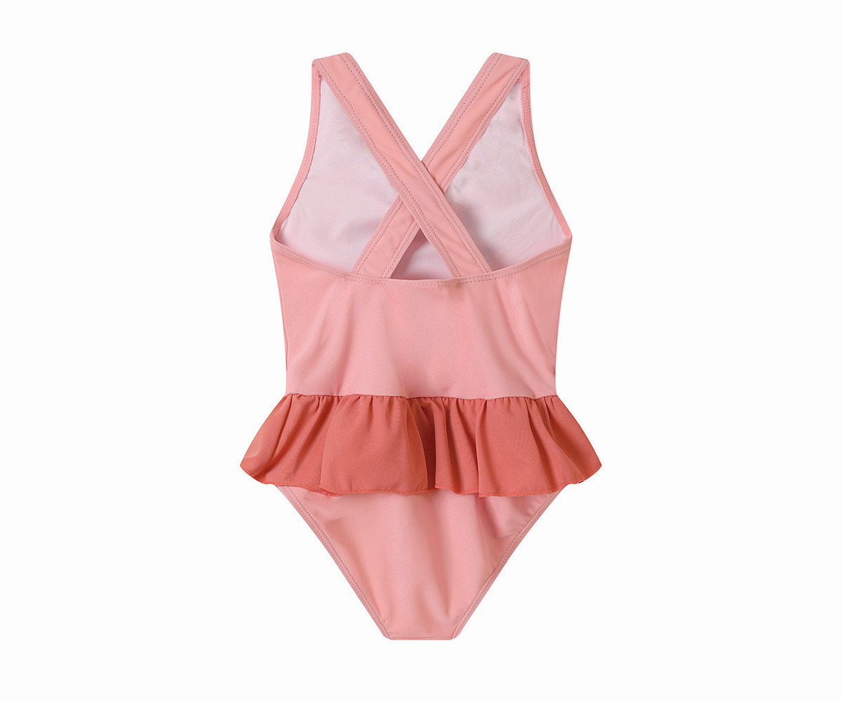 Costume Intero Incrociato con Volanti Stripes Bloom & Blush