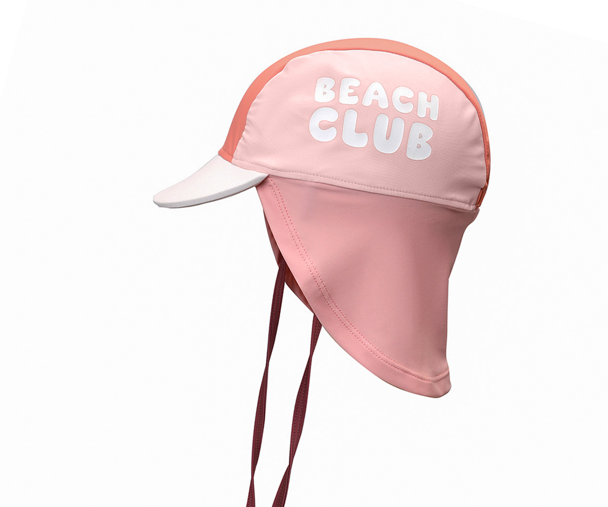 Gorro Playa Bebé Stripes Bloom & Blush