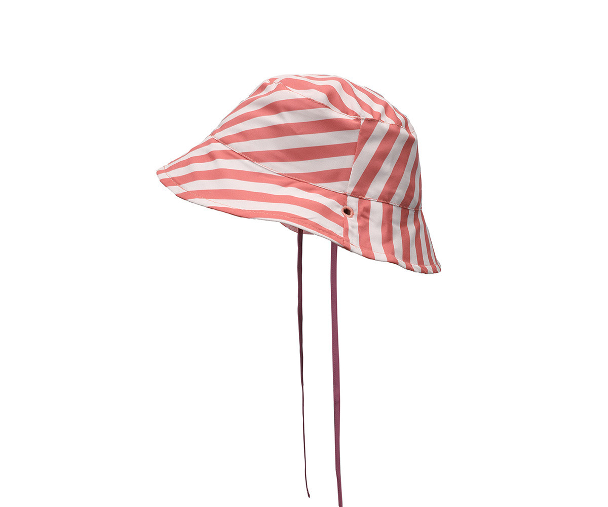 Gorro Reversible Stripes Bloom & Blush