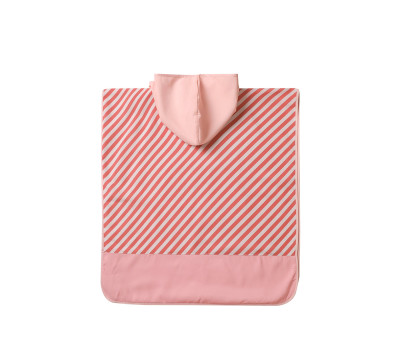 Poncho Spiaggia Stripes Bloom & Blush
