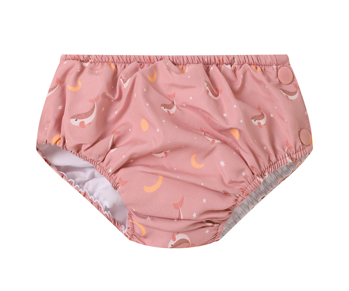 Costume Contenitivo Volanti Pink Whale