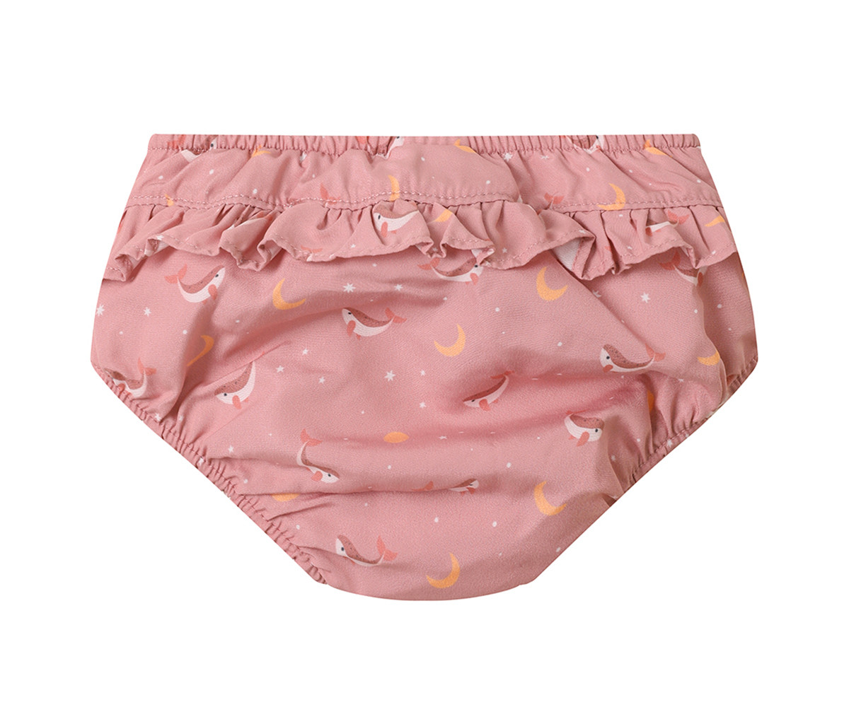 Costume Contenitivo Volanti Pink Whale