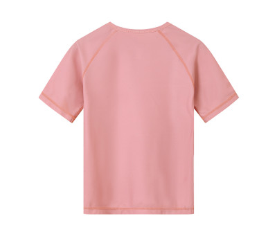 Camiseta de proteção solar Rosa Whale Pink