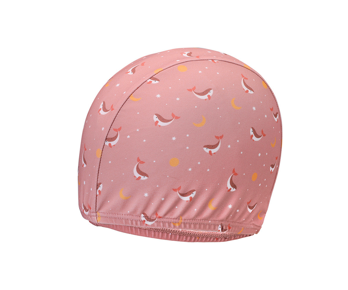 Gorro Natación Infantil Whale Pink