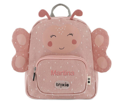 Zaino Trixie Mrs.Butterfly Personalizzabile