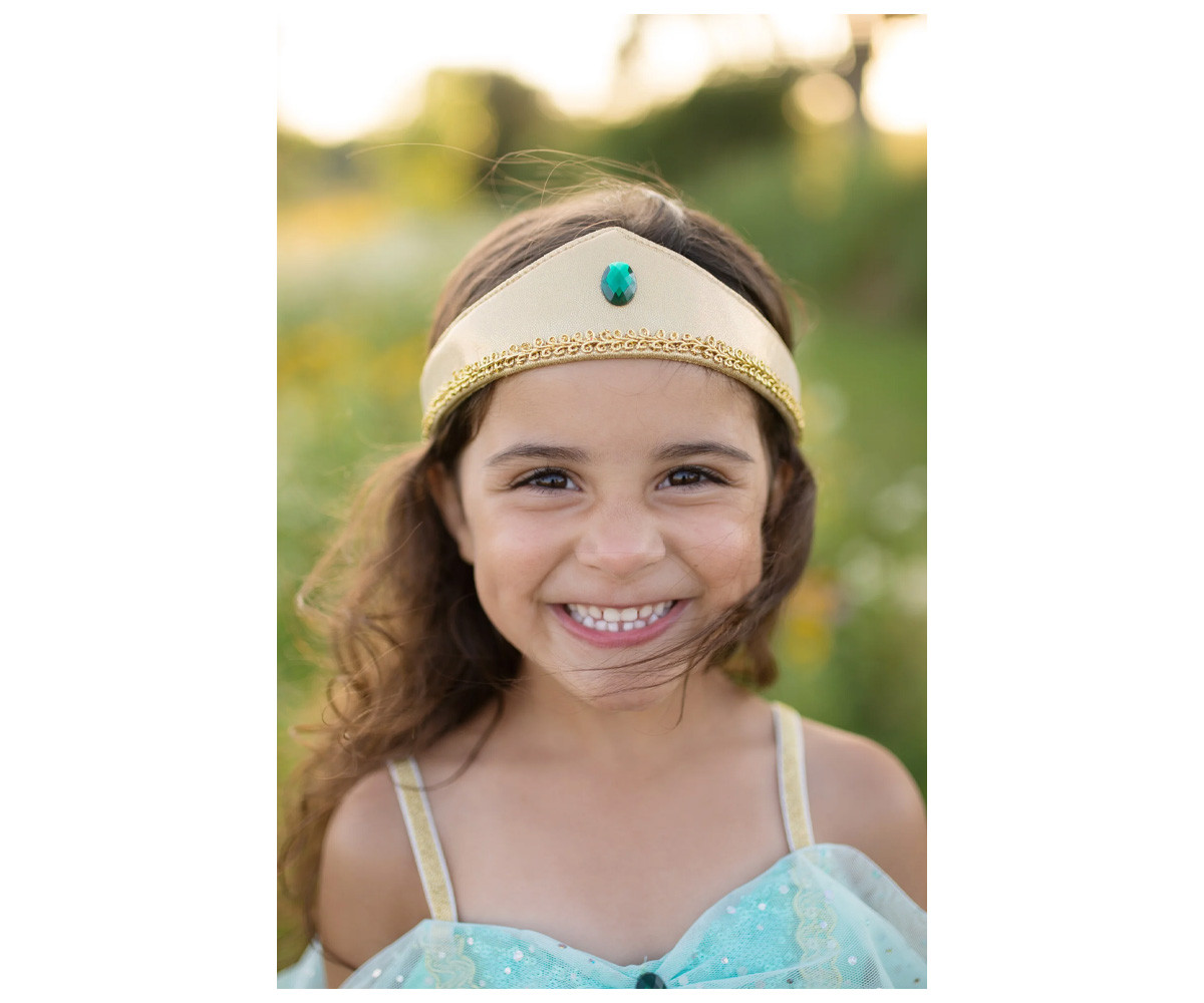 Disfraz Princesa Árabe Jasmine Infantil Turquesa