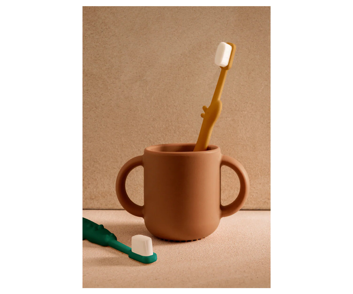 2 Cepillos de Dientes Fabio Yellow Mellow/Garden Green