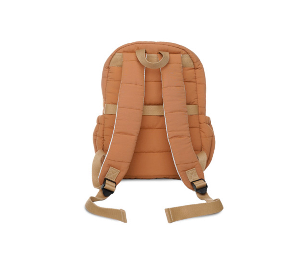 Mochila con Cambiador Plumini para Bebés Ocre